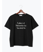 【接触冷感】ロゴプリントTシャツ