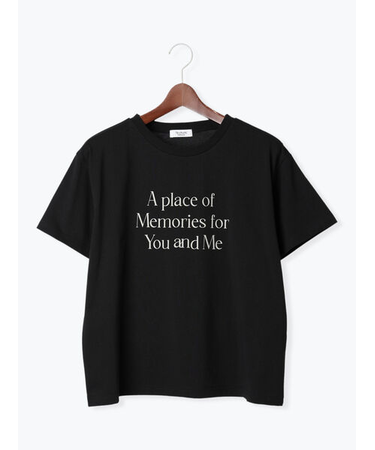 【接触冷感】ロゴプリントTシャツ