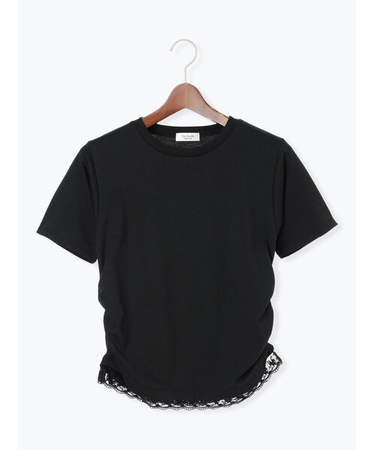 レースヘムシャーリングTシャツ