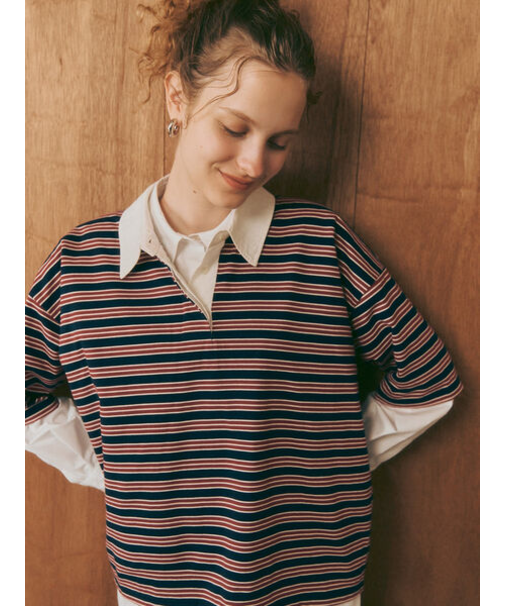 マルチボーダーラガーシャツ《2025autumn catalog item》