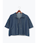 デニムレースアップシャツ《2025autumn catalog item》