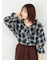 オンブレーチェックフリルブラウス《2025autumn catalog item》
