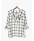 オンブレーチェックフリルブラウス《2025autumn catalog item》
