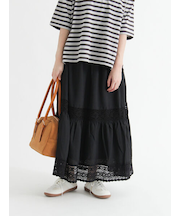 レーステープギャザースカート《2025autumn catalog item》