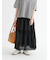 レーステープギャザースカート《2025autumn catalog item》
