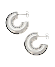 ボリュームメタルフープピアス《2025autumn catalog item》