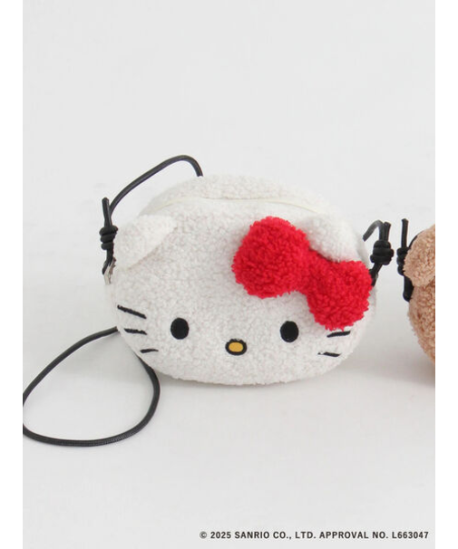 【HELLO KITTY】モチーフボアミニバッグ