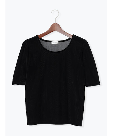 シアーベロアパフトップス