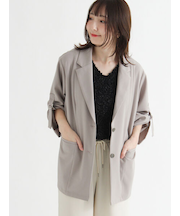 ロールアップテーラードジャケット《2025autumn catalog item》
