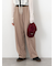 アウトシームスウェットカーブパンツ《2025autumn catalog item》