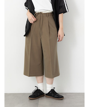 ダブルウエストクロップド丈パンツ《2025autumn catalog item》