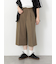 ダブルウエストクロップド丈パンツ《2025autumn catalog item》