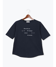 チュールハートロゴTシャツ