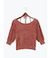 ベロアモール前後2WAYリボンニット《2025autumn catalog item》