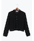 シャーリング衿付きカーディガン《2025autumn catalog item》
