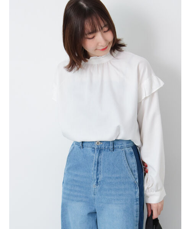 アソートフリルブラウス