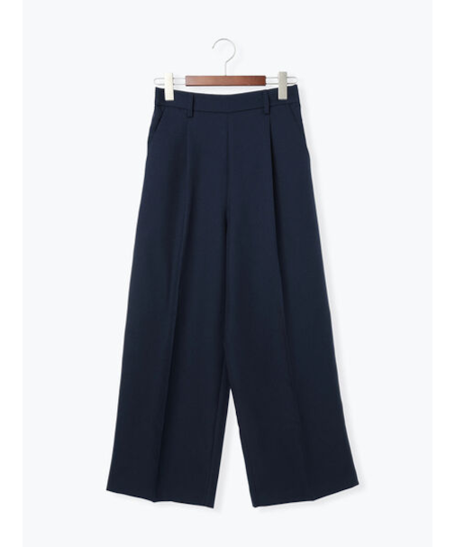 タックストレートパンツ