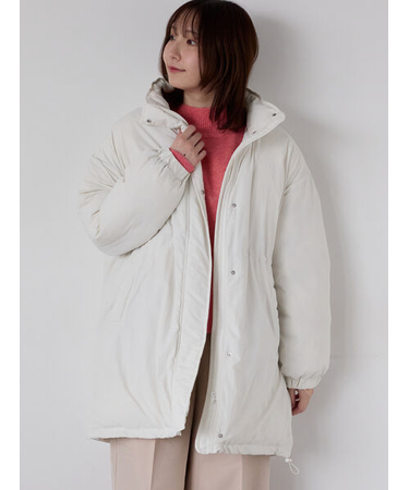 【撥水】中綿ミリタリーコート