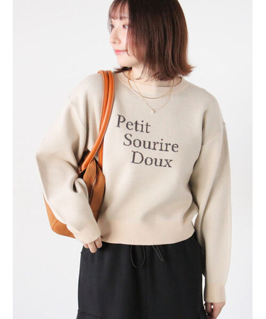 フロントロゴニットプルオーバー