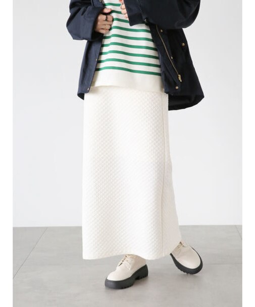 キルティングタイトスカート