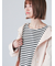 ボーダー長袖カットソー《2025spring catalog item》