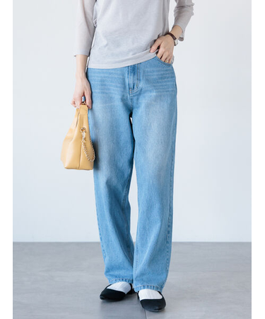 デニムストレートパンツ《2025spring catalog item》