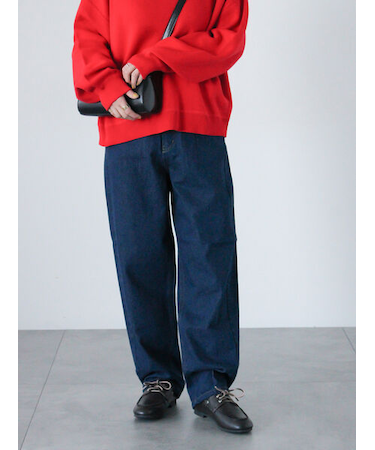 デニムストレートパンツ《2025spring catalog item》