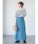 ラップ風デニムスカート《2025spring catalog item》