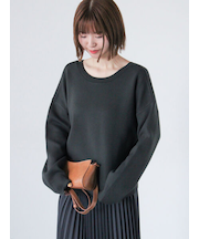 コットンタッチ前後2WAYカーディガン