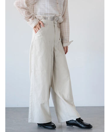 ワークストレートパンツ《2025spring catalog item》
