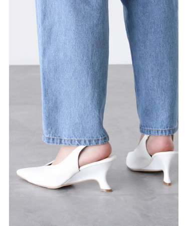 バックスリングポインテッドパンプス《2025spring catalog item》