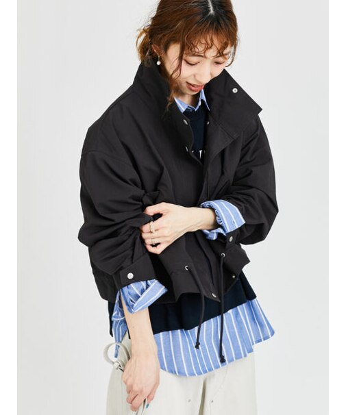 2WAYミドル丈モッズコート