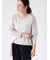 裾ドロストボートネックニット《2025spring catalog item》