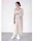 ボタニカル柄シワ加工ワンピース《2025spring catalog item》