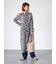 ボタニカル柄シワ加工ワンピース《2025spring catalog item》