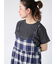 ピグメント加工グリッタープリントTシャツ
