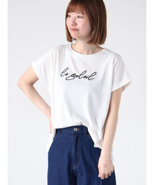 フロント刺繍Tシャツ