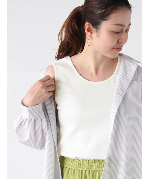 前後2WAYテレコタンクトップ《2025summer catalog item》