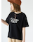 メガネ刺繍プリントTシャツ