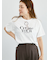 メガネ刺繍プリントTシャツ
