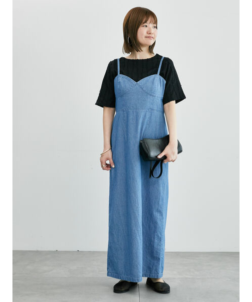 デニムキャミソールワンピース《2025summer catalog item》