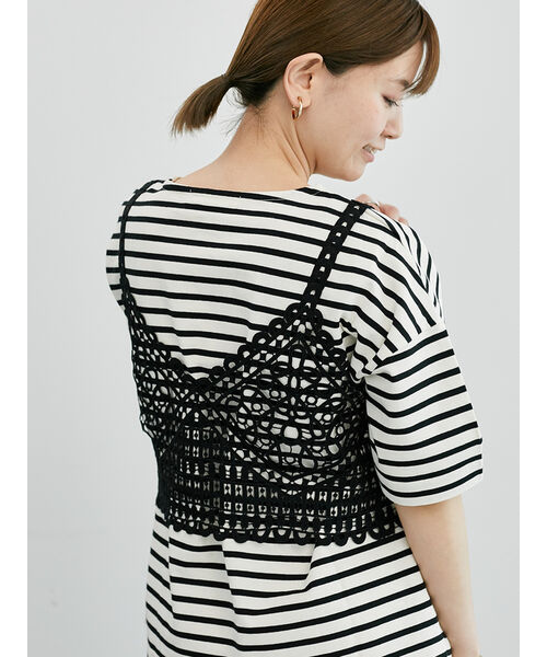 sacai luckレースキャミソール　ビスチェ sacai luckレースキャミソールビスチェ