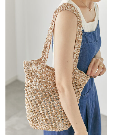 メッシュニットバッグ《2025summer catalog item》