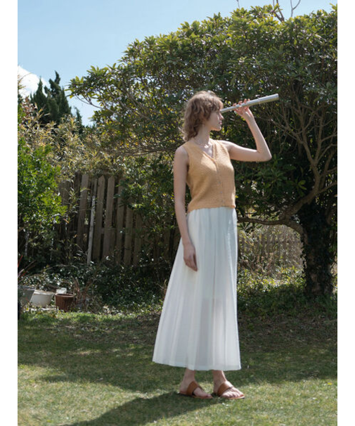 シアータックプリーツスカート《2025summer catalog item》