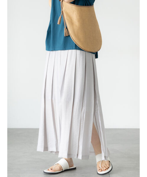 シアータックプリーツスカート《2025summer catalog item》