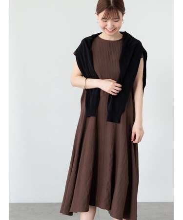 ストライプサッカーワンピース《2025summer catalog item》