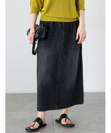 デニムナロースカート