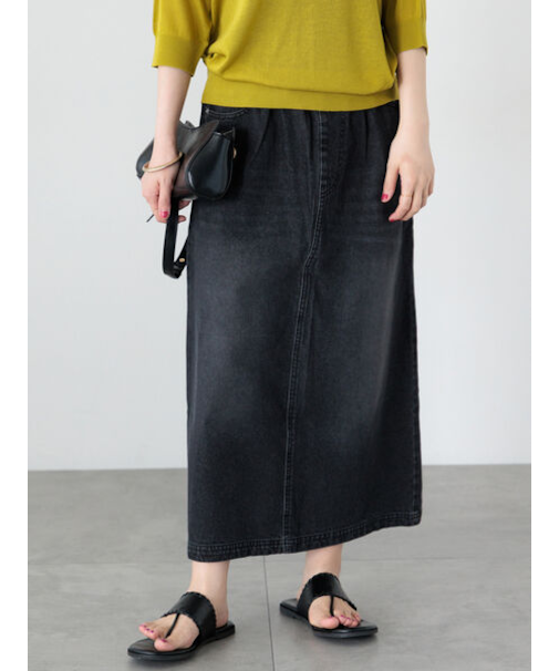 デニムナロースカート