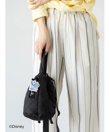 【Disney】ふしぎの国のアリス/チャーム付キルトバッグ