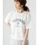 【接触冷感】カレッジ風ロゴTシャツ